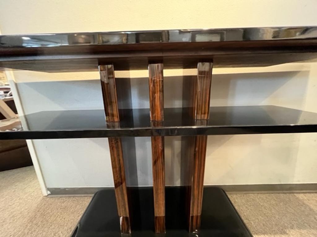 French Art Deco Console Table For Sale