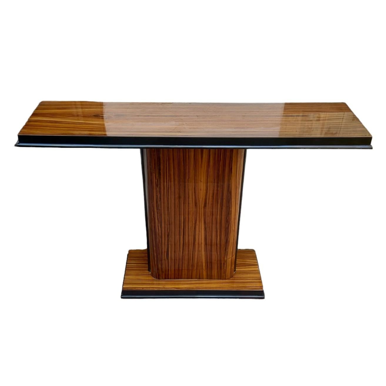 20th Century Art Deco Console Table  For Sale