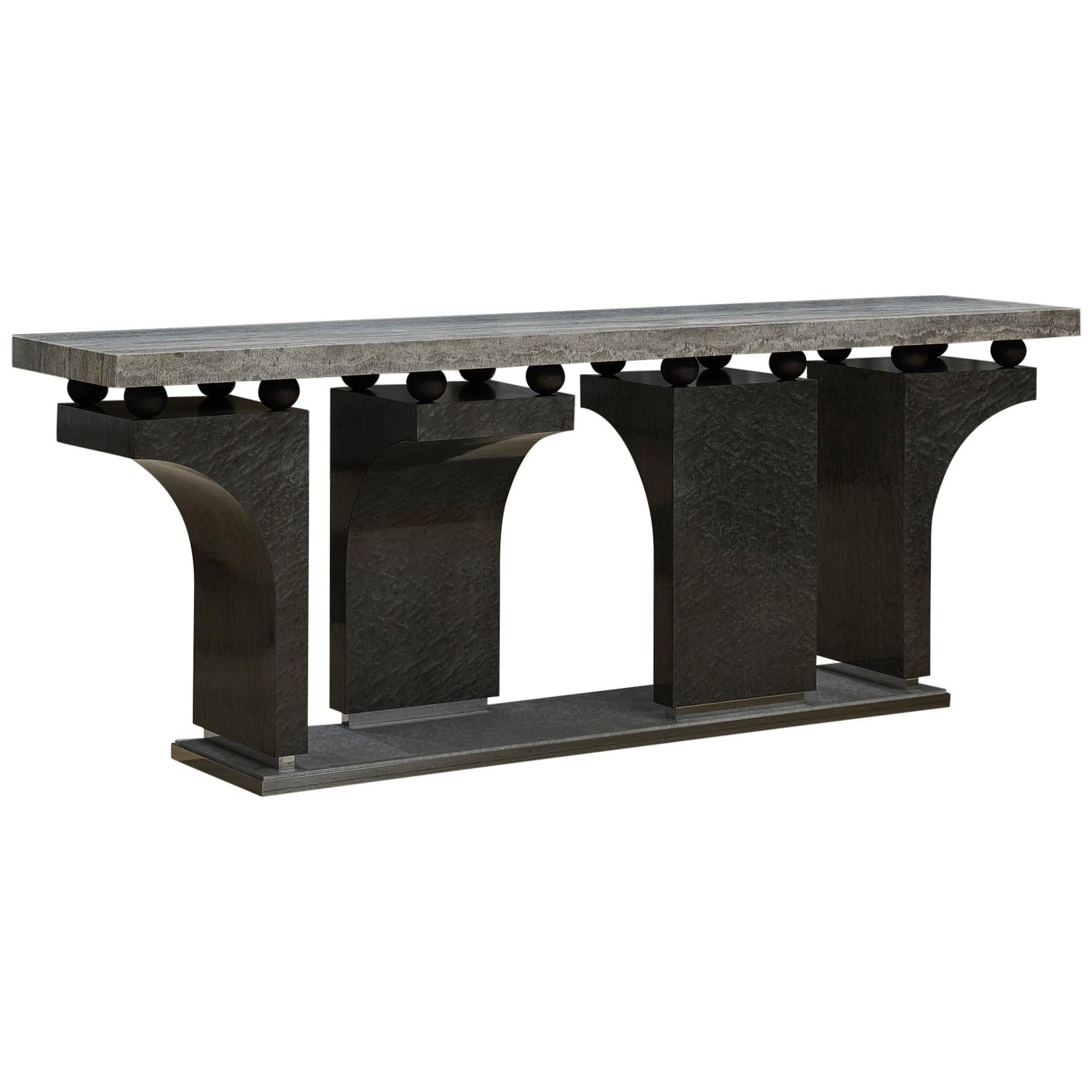 Art Deco style Console Table For Sale