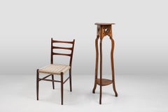Art Deco console table in oak wood, France ca. 1930