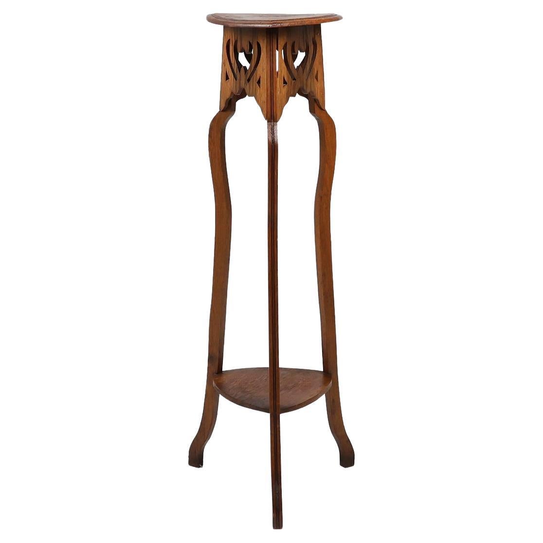 Consolle Art Déco in legno di quercia, Francia, 1930 ca. 1930