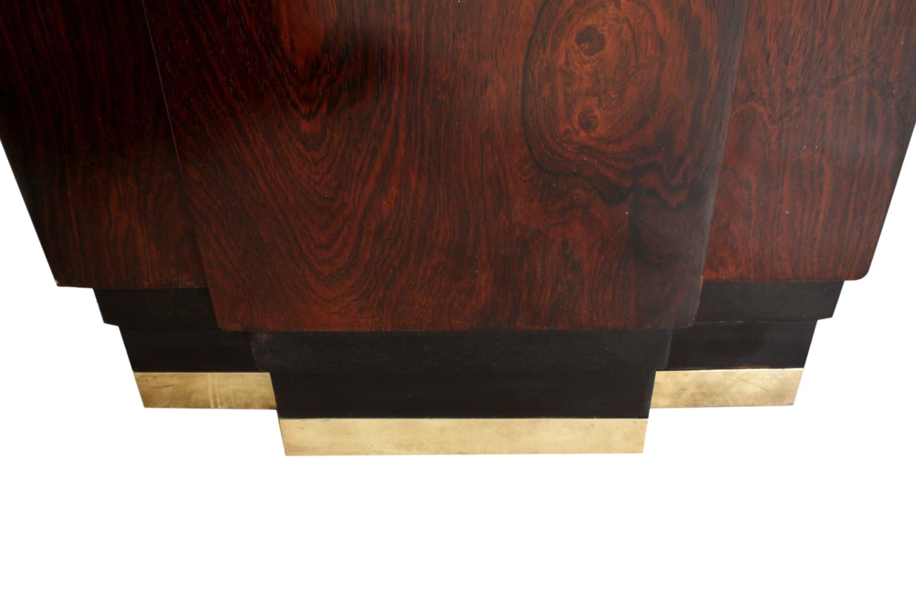 Art Deco Console Table in Rosewood 1