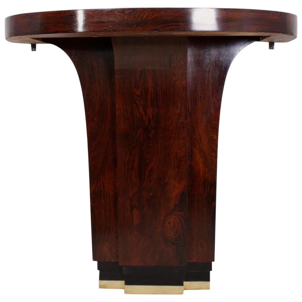 Art Deco Console Table in Rosewood