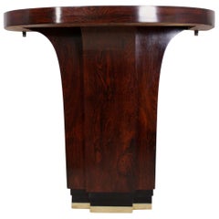 Art Deco Console Table in Rosewood
