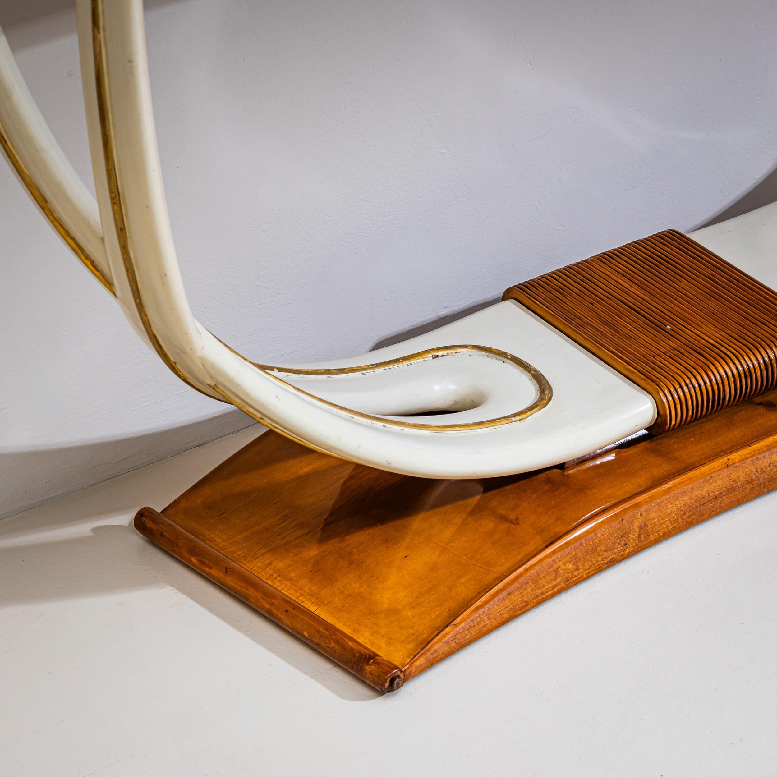 Art Deco Console Table, Italy For Sale 3