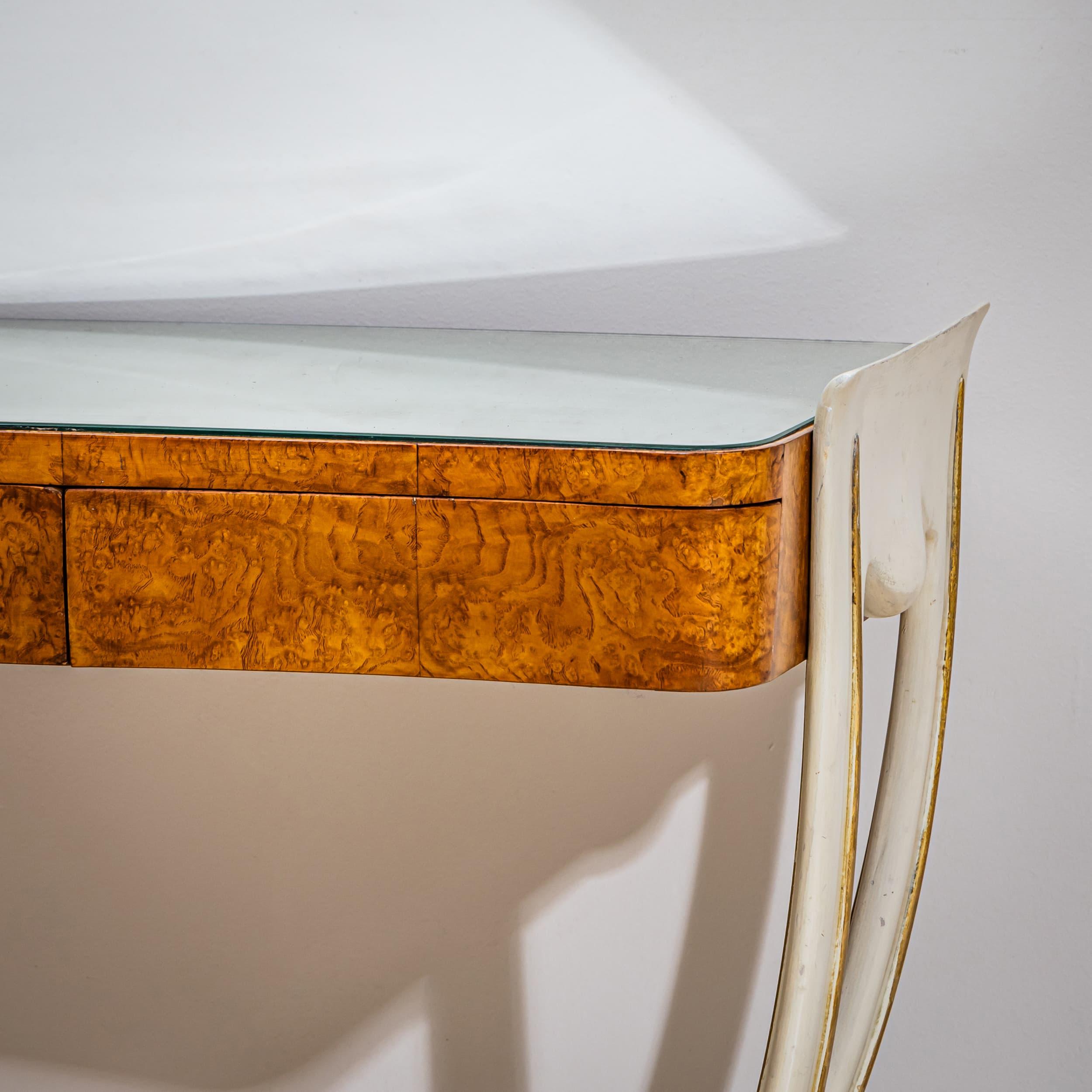 Art Deco Console Table, Italy For Sale 5