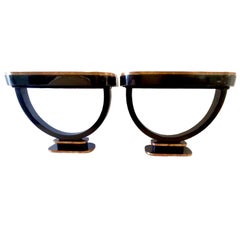 Art Deco Console Table, Vintage Antique, 1930s