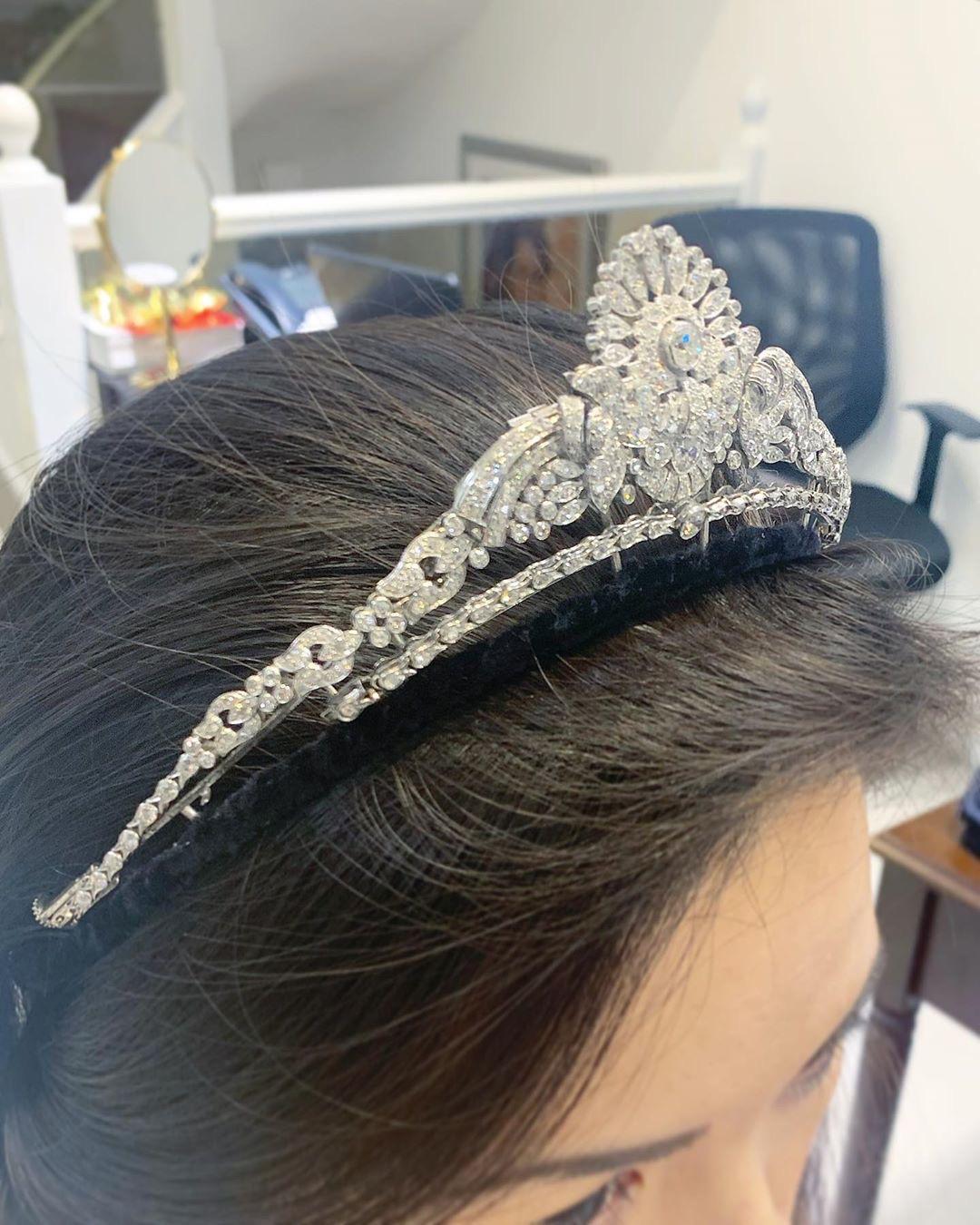 art deco tiaras