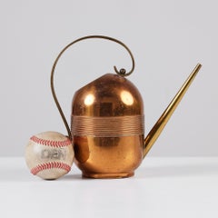 Art Deco Copper and Brass Watering Can by Chase