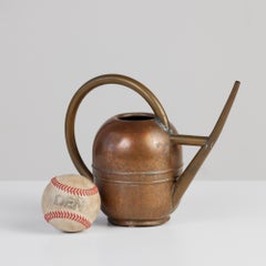 Art Deco Copper and Brass Watering Can by Chase