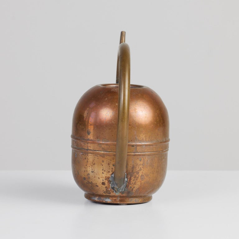 Art Deco Copper and Brass Watering Can by Chase at 1stDibs