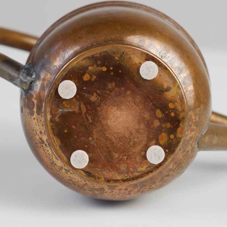 Museum Quality Vintage Art Deco Chase Brass & Copper tea kettle