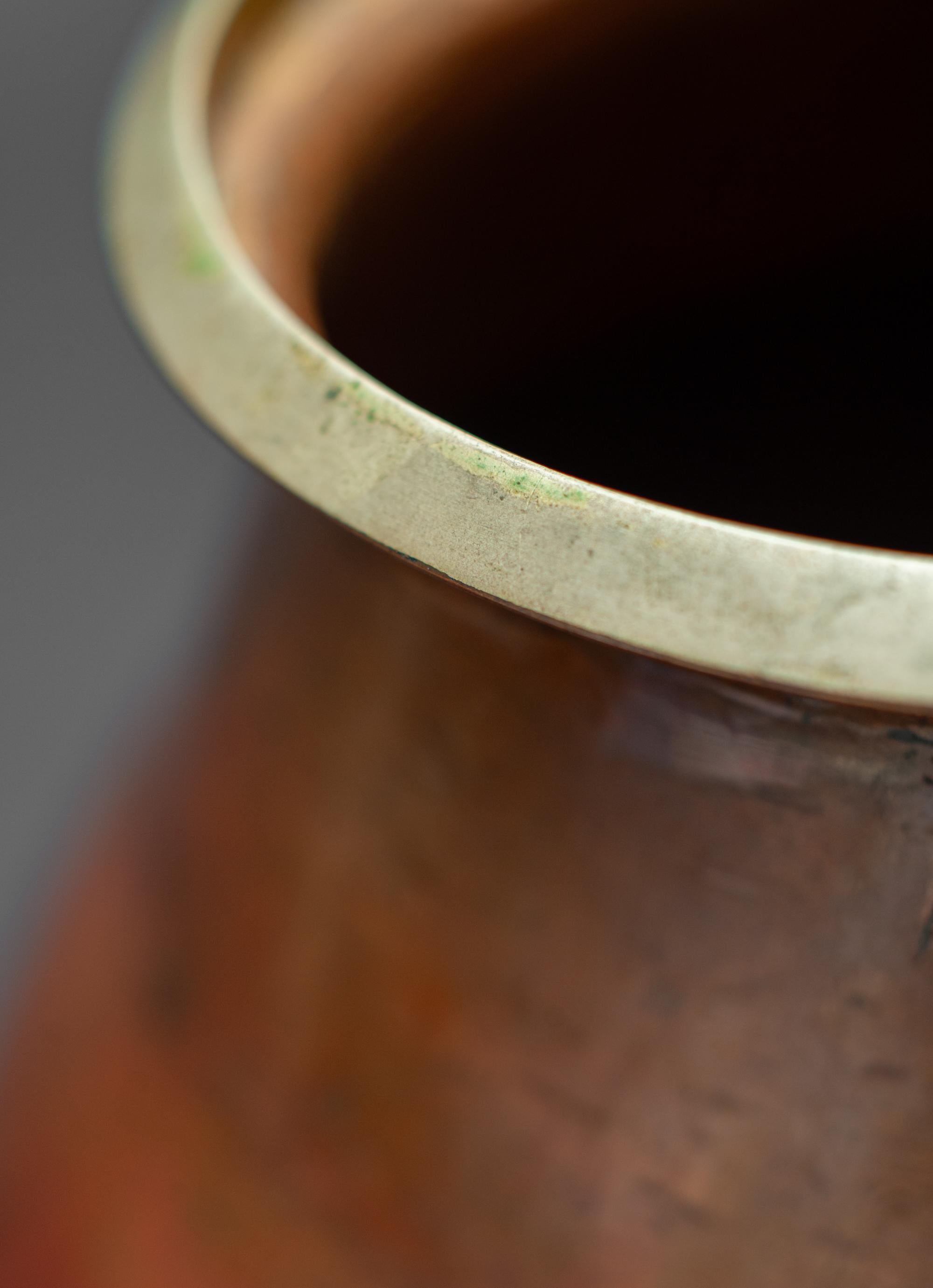Art Deco Copper Vase by Jean Dunand 5