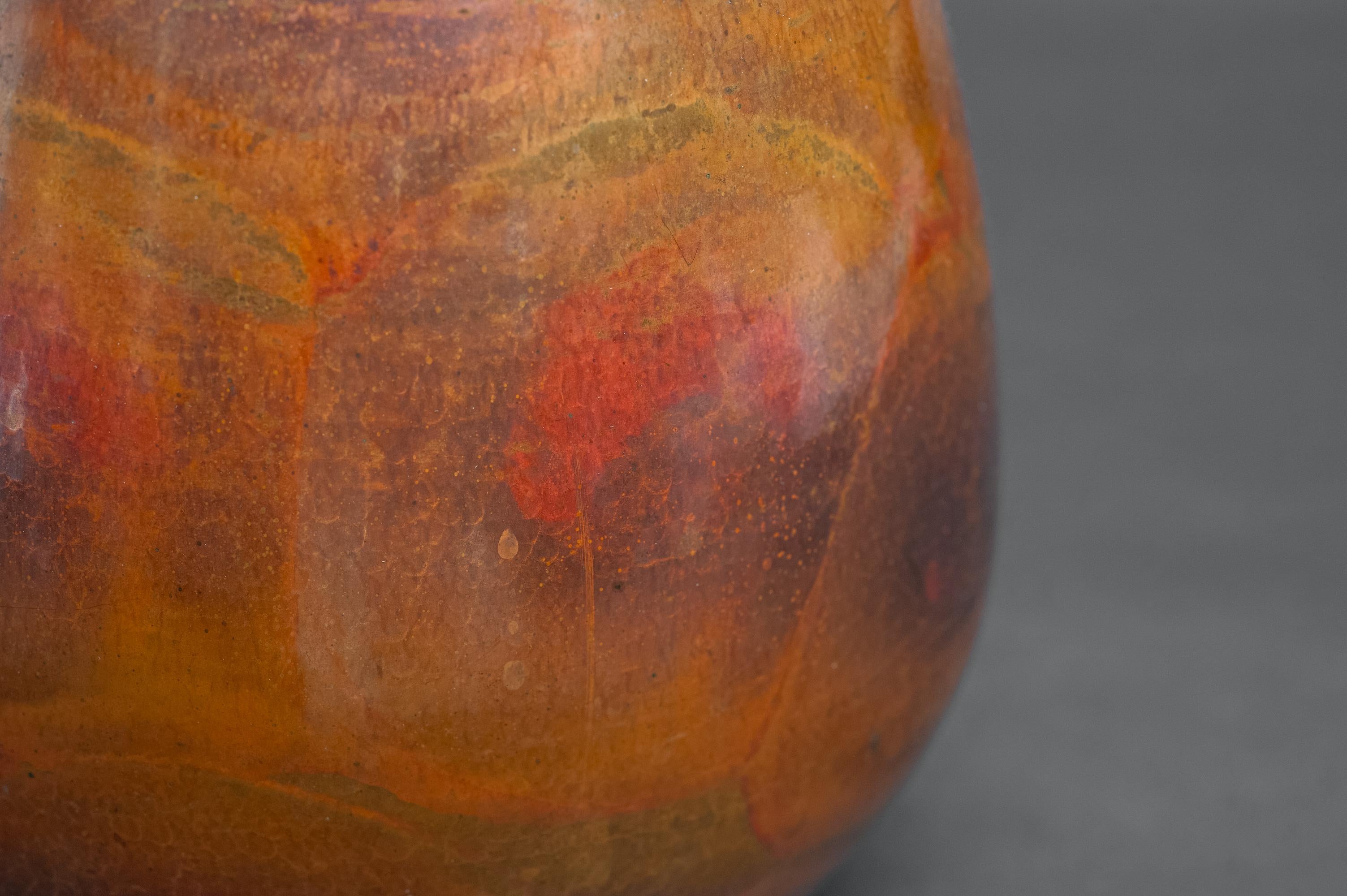 Art Deco Copper Vase by Jean Dunand 6