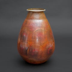 Art Deco Copper Vase by Jean Dunand