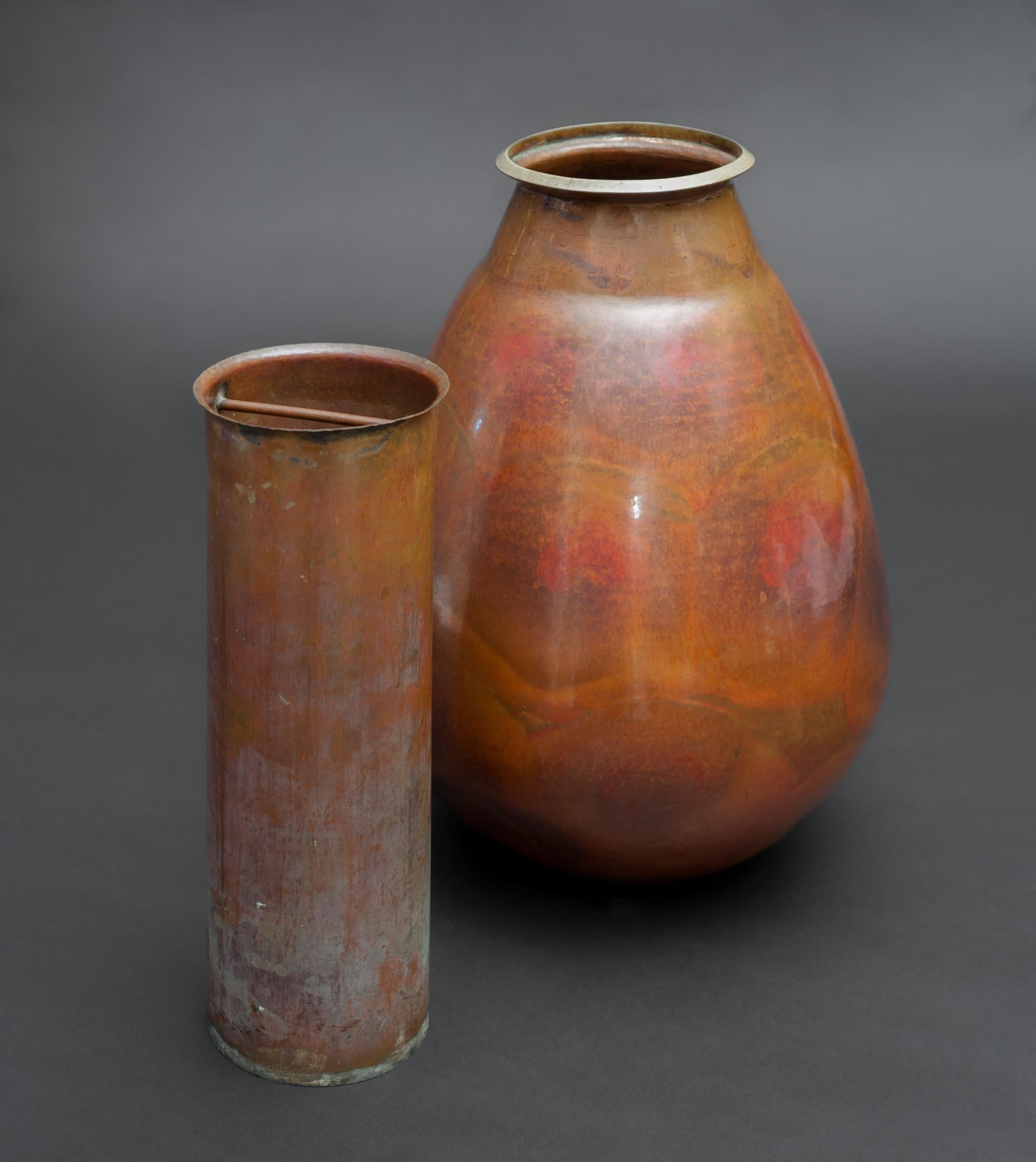 Art Deco Copper Vase by Jean Dunand 3