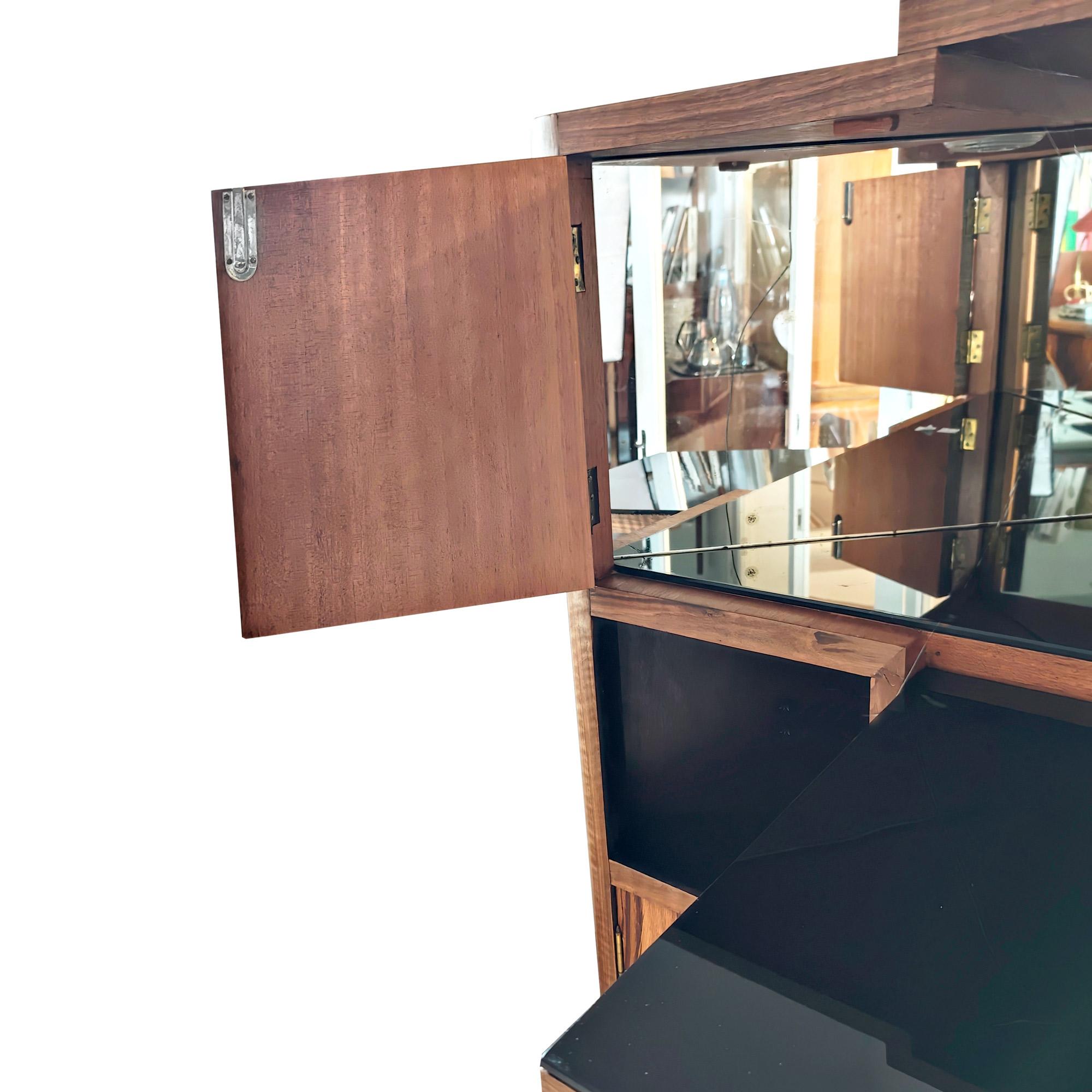 Espagnol Meuble de bar d'angle Art Déco - Barcelone 1930 en vente