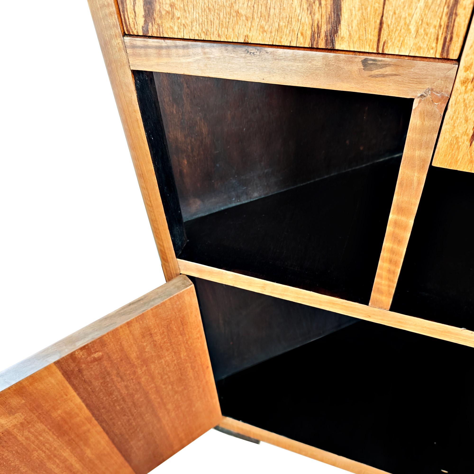 Milieu du XXe siècle Meuble de bar d'angle Art Déco - Barcelone 1930 en vente