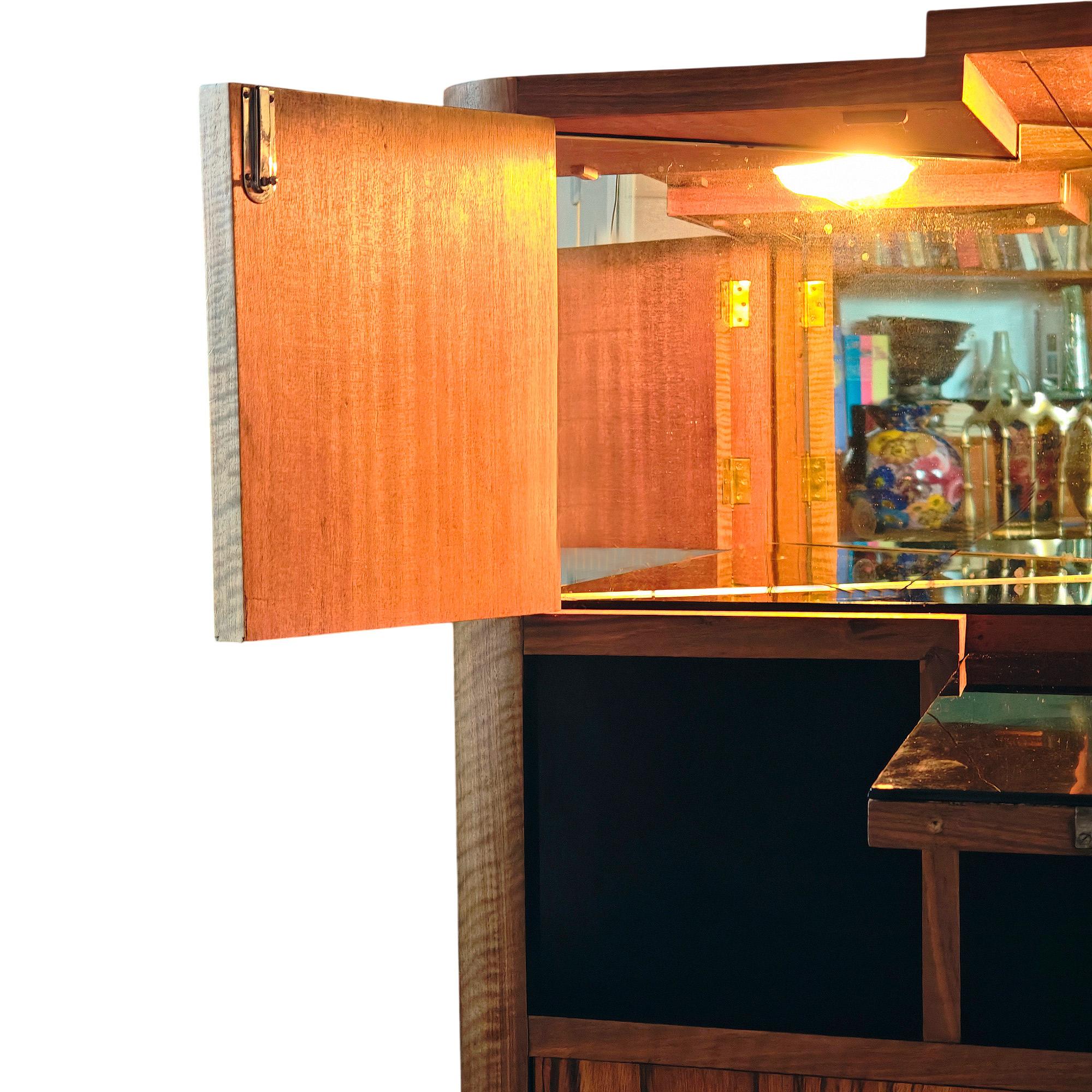 Meuble de bar d'angle Art Déco - Barcelone 1930 en vente 1