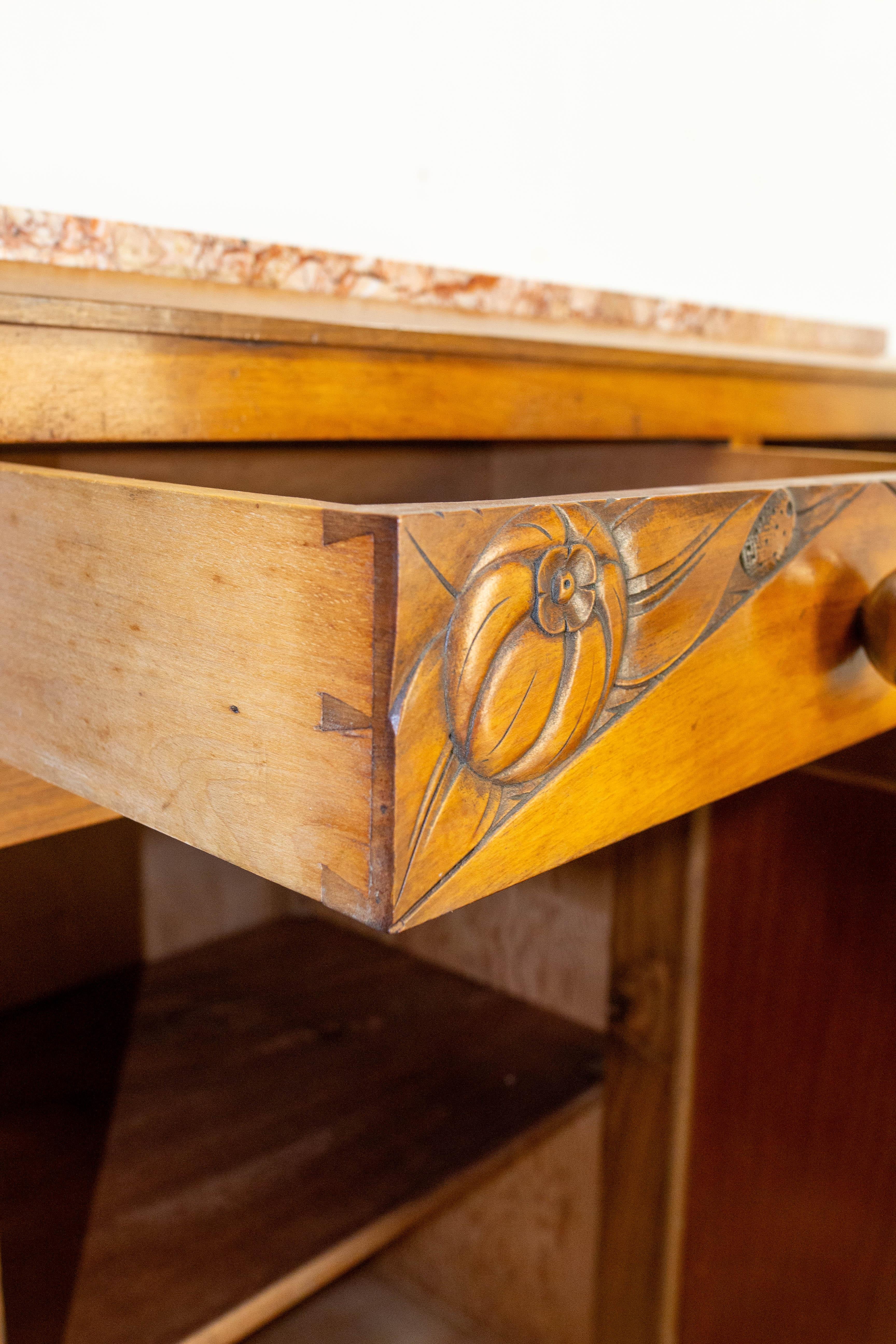 Credenza credenza Art Deco francese Sue et Mare Buffet, circa 1930 in vendita 6