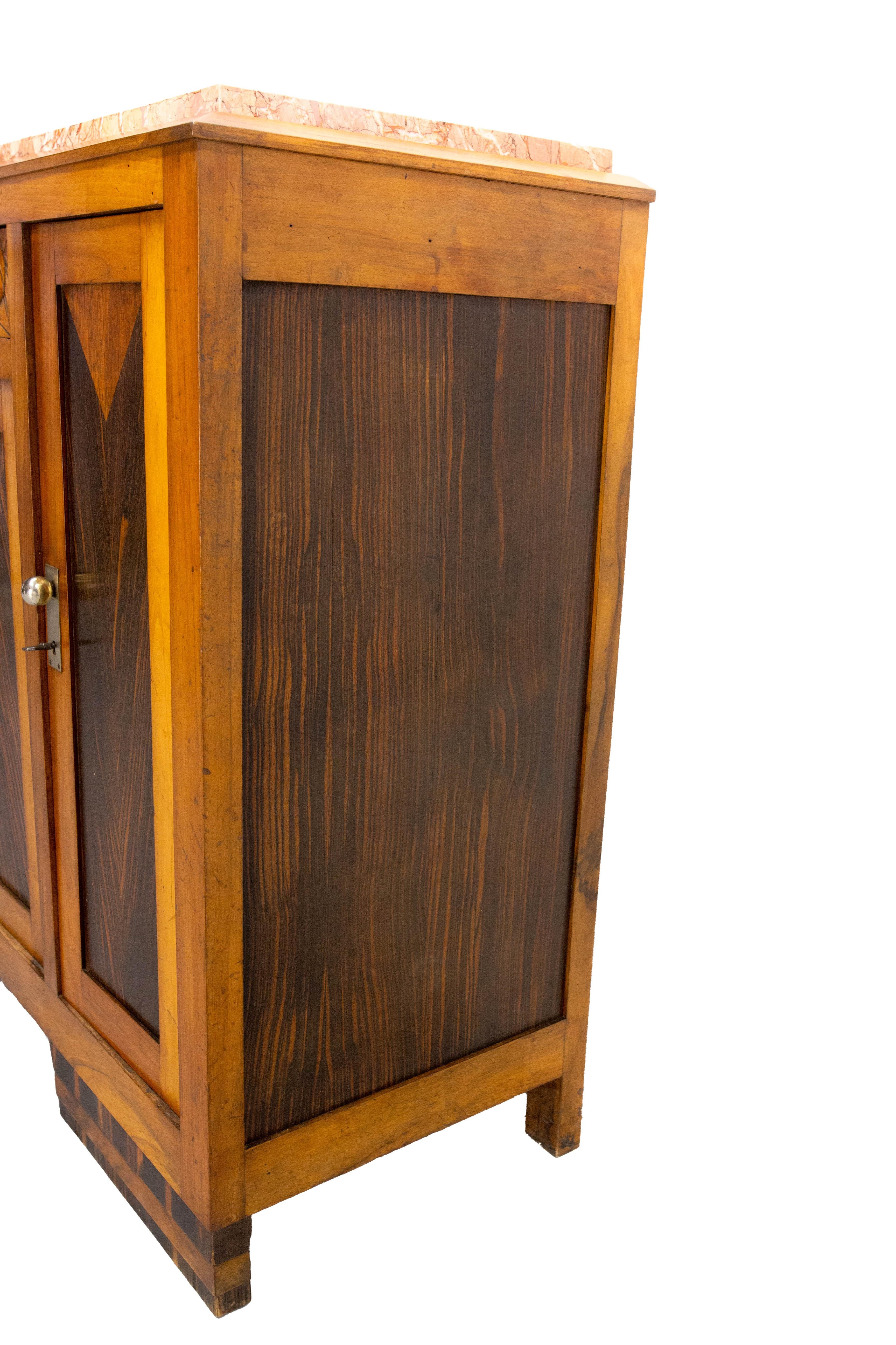 Francese Credenza credenza Art Deco francese Sue et Mare Buffet, circa 1930 in vendita