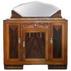 Art Deco Credenza Sideboard French Sue et Mare Buffet, circa 1930