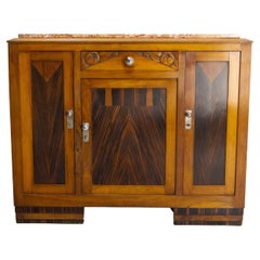 Art Deco Credenza Sideboard French Sue et Mare Buffet, circa 1930