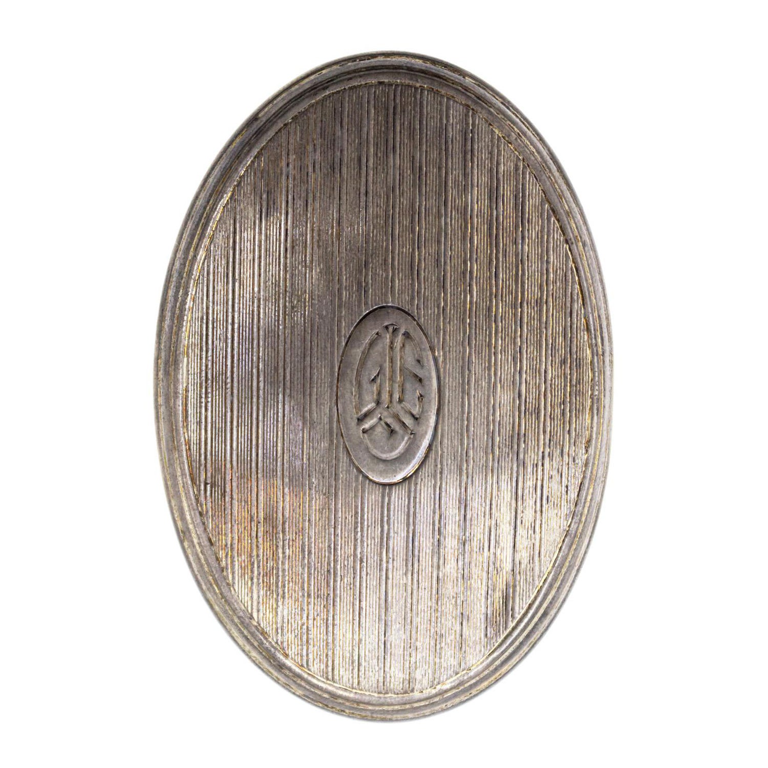 Art Deco Crystal and Silver Box en vente