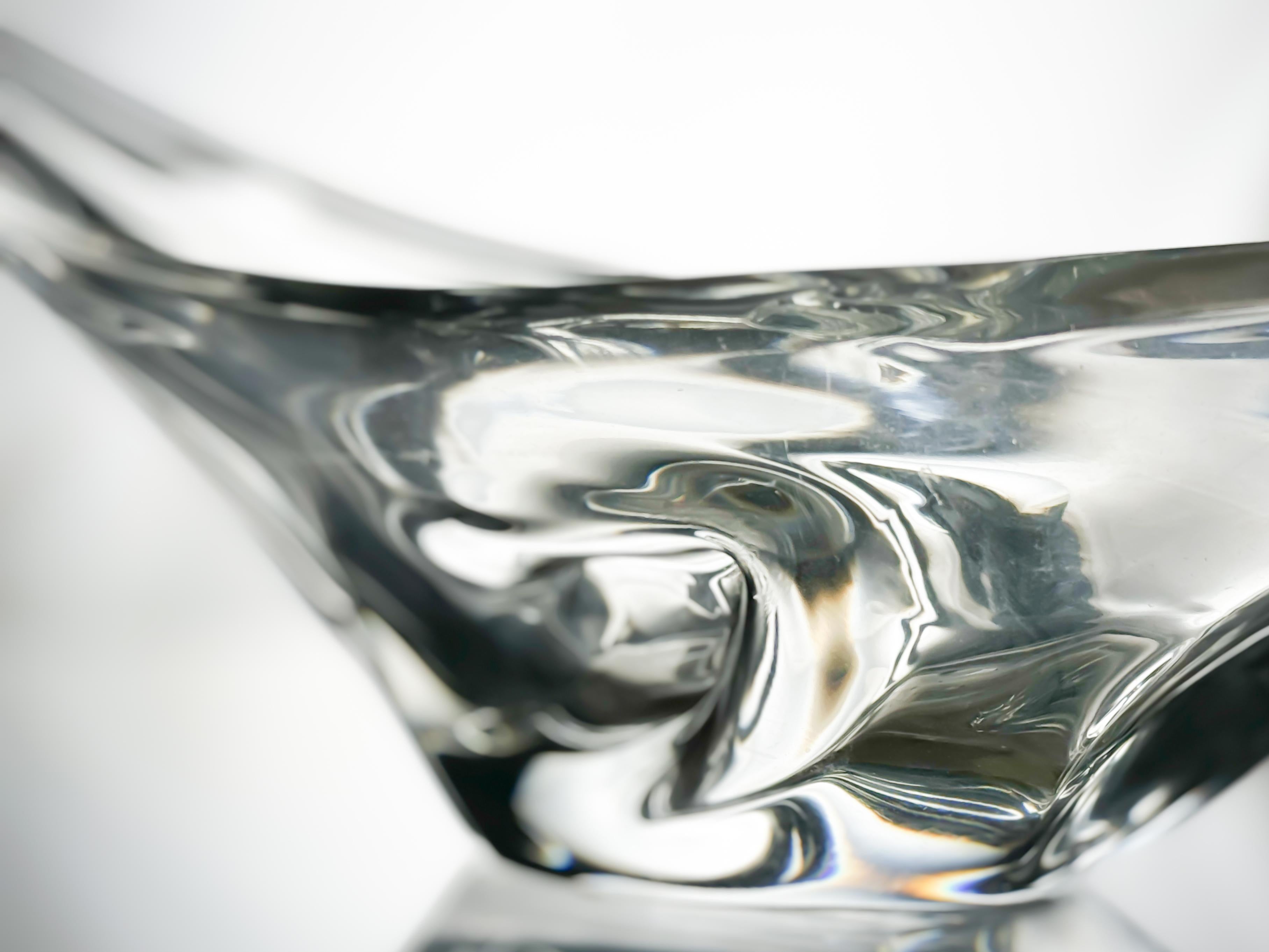 Centre de table Art Déco par Crystal F . B, 20ème siècle en vente 6