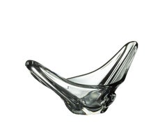 Art Deco Crystal Centerpiece by Crystal F . B, 20th Century