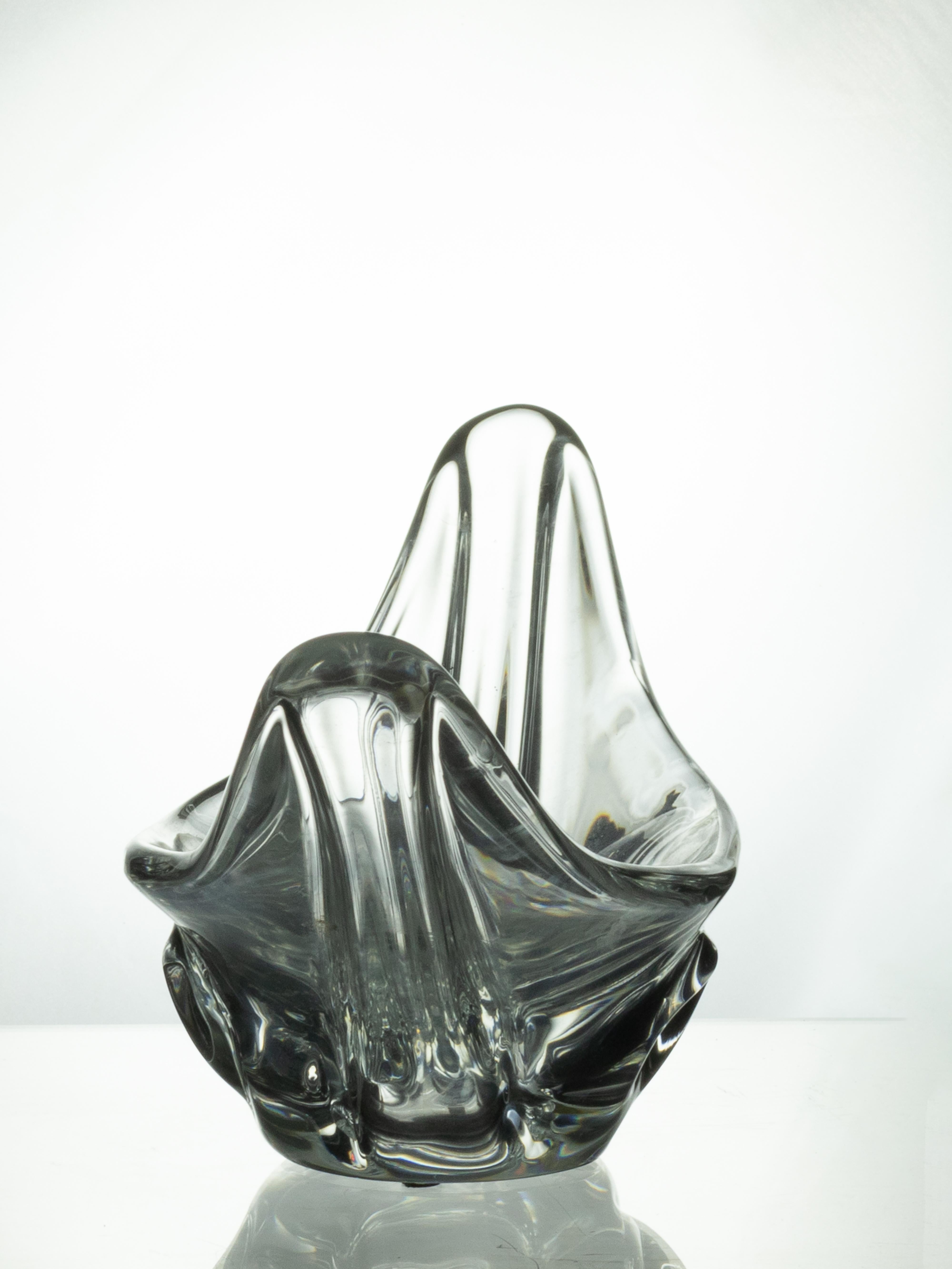 Français Centre de table Art Déco par Crystal F . B, 20ème siècle en vente