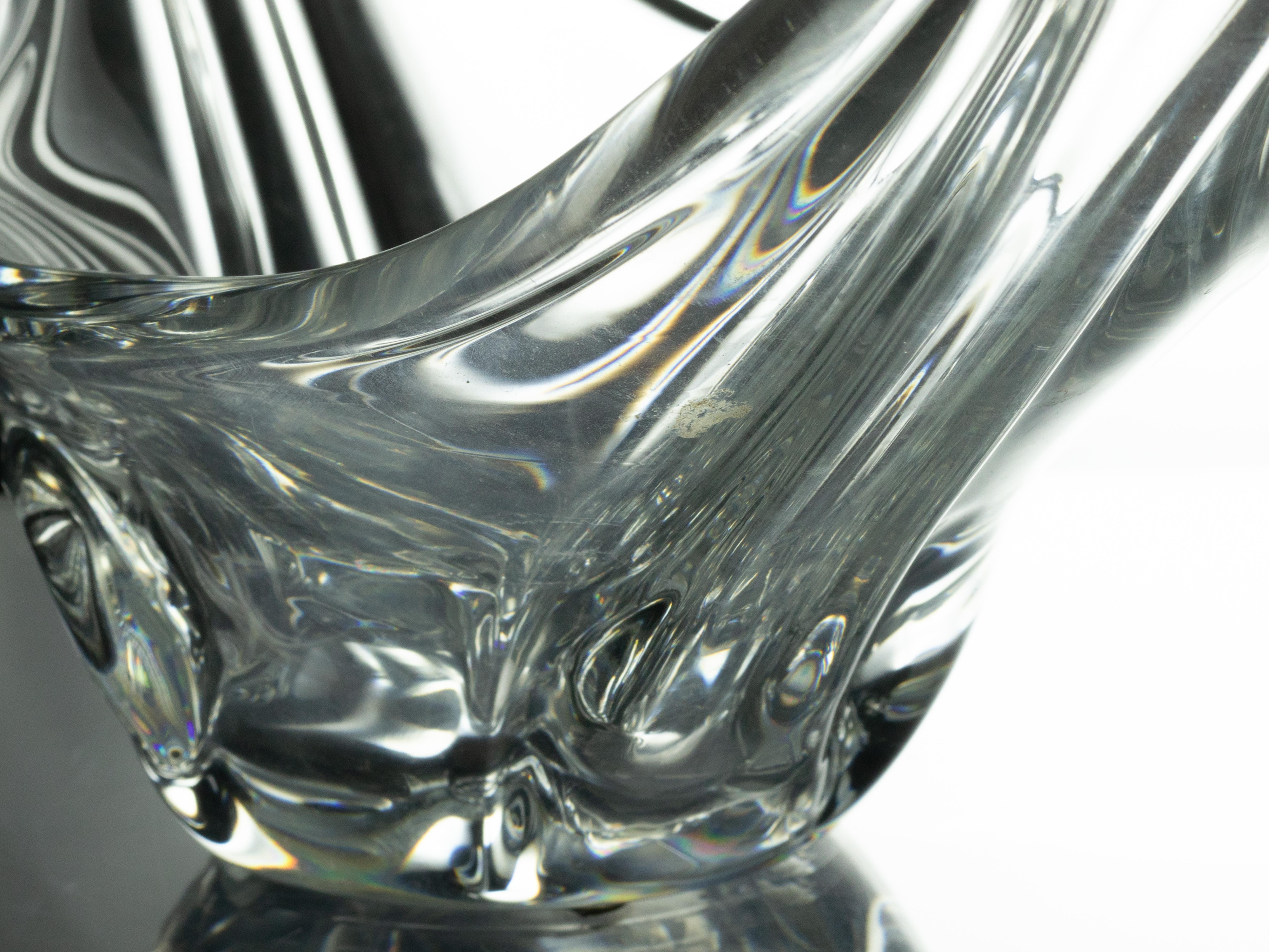 Centre de table Art Déco par Crystal F . B, 20ème siècle en vente 2