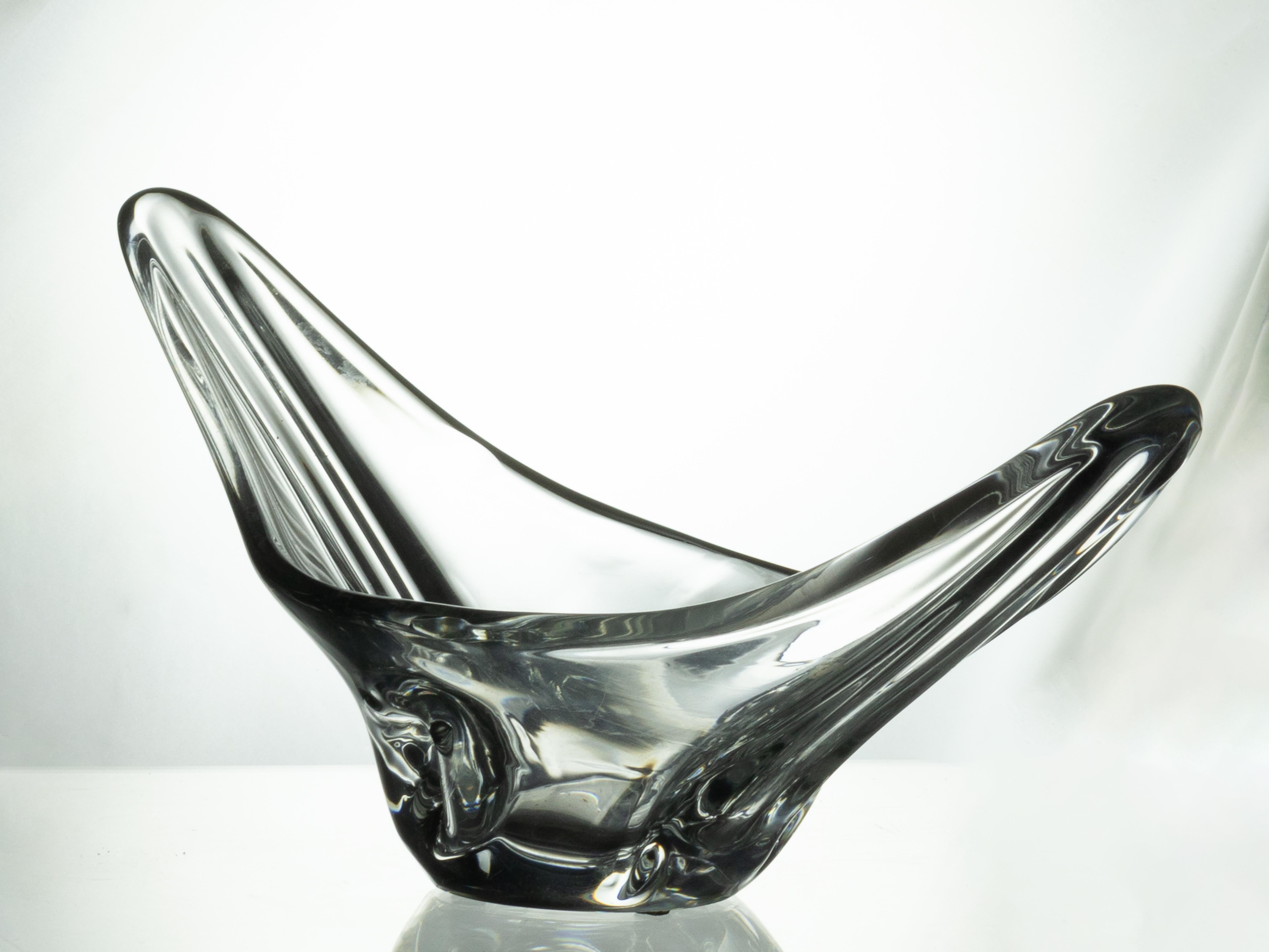 20ième siècle Centre de table Art Déco par Crystal F . B en vente