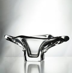 Art Deco Crystal Centerpiece by Daum, 20h Century