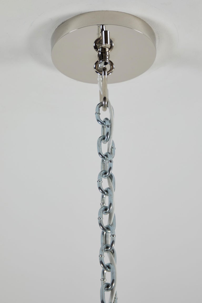 Art Deco Crystal Chandelier For Sale at 1stdibs