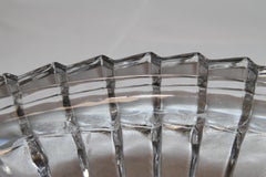 Art Deco Crystal Fan Shaped Bookends