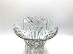 Art Deco Crystal Vase, Poland, 1960s