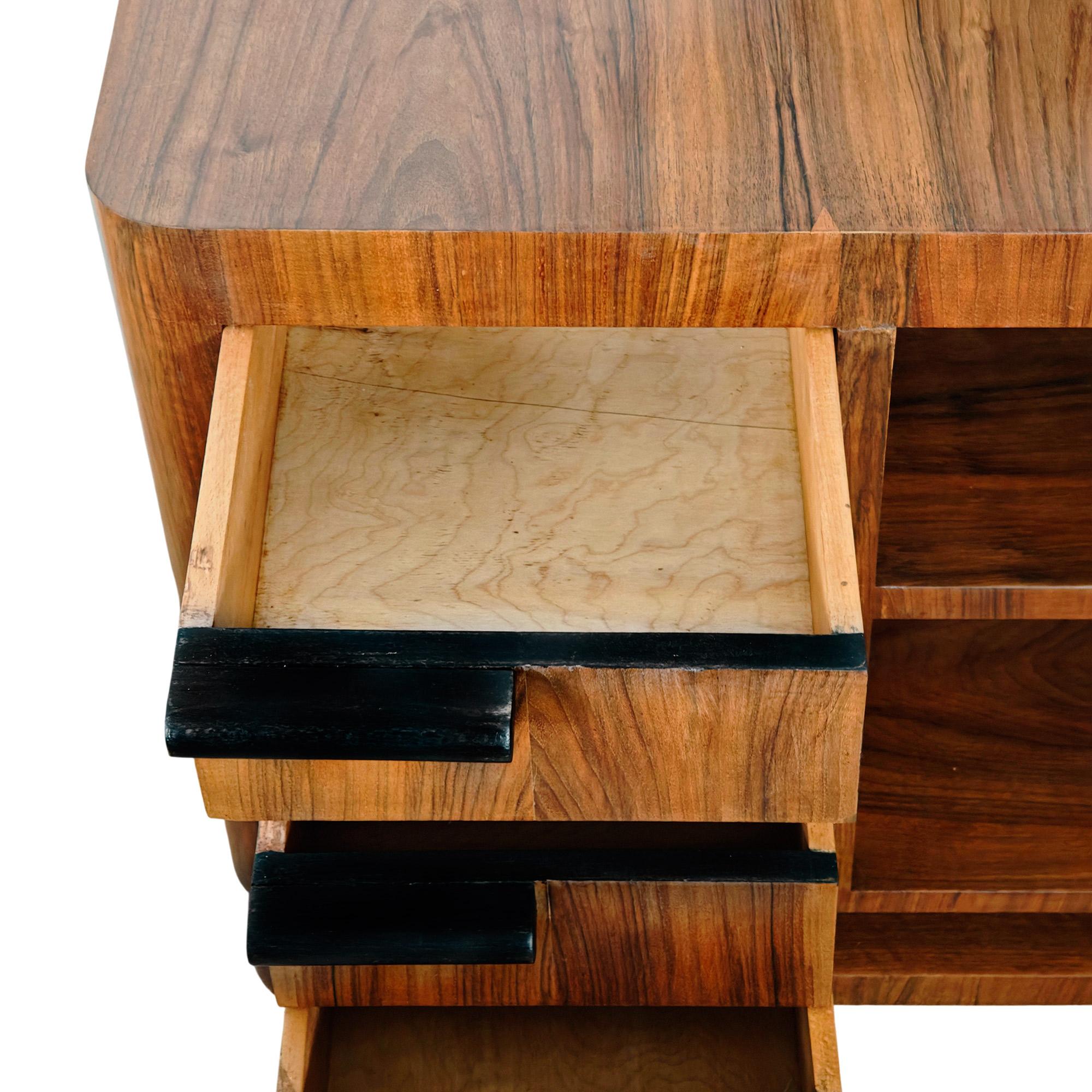 Milieu du XXe siècle Table de toilette cubiste Art Déco - Barcelone 1930 en vente