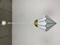 Art deco cubist pendant