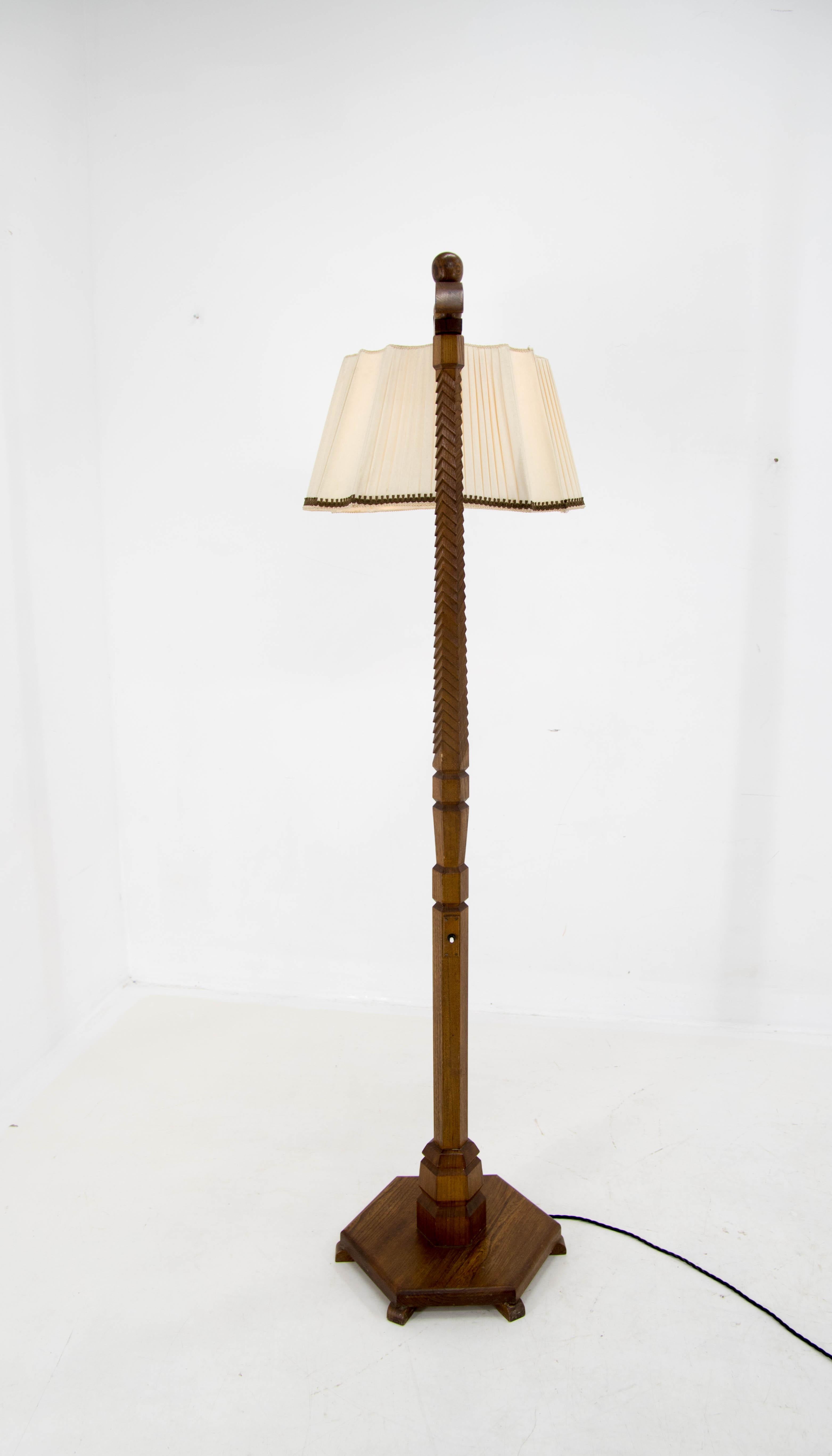 Mid-20th Century Art Deco / Cubistic Floor Lamp, 1930s