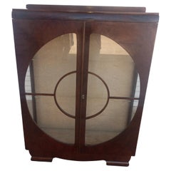 ART DECO Curio-Schrank