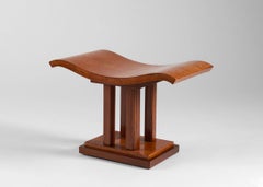 Art Deco Curule Stool, France, 20th Century