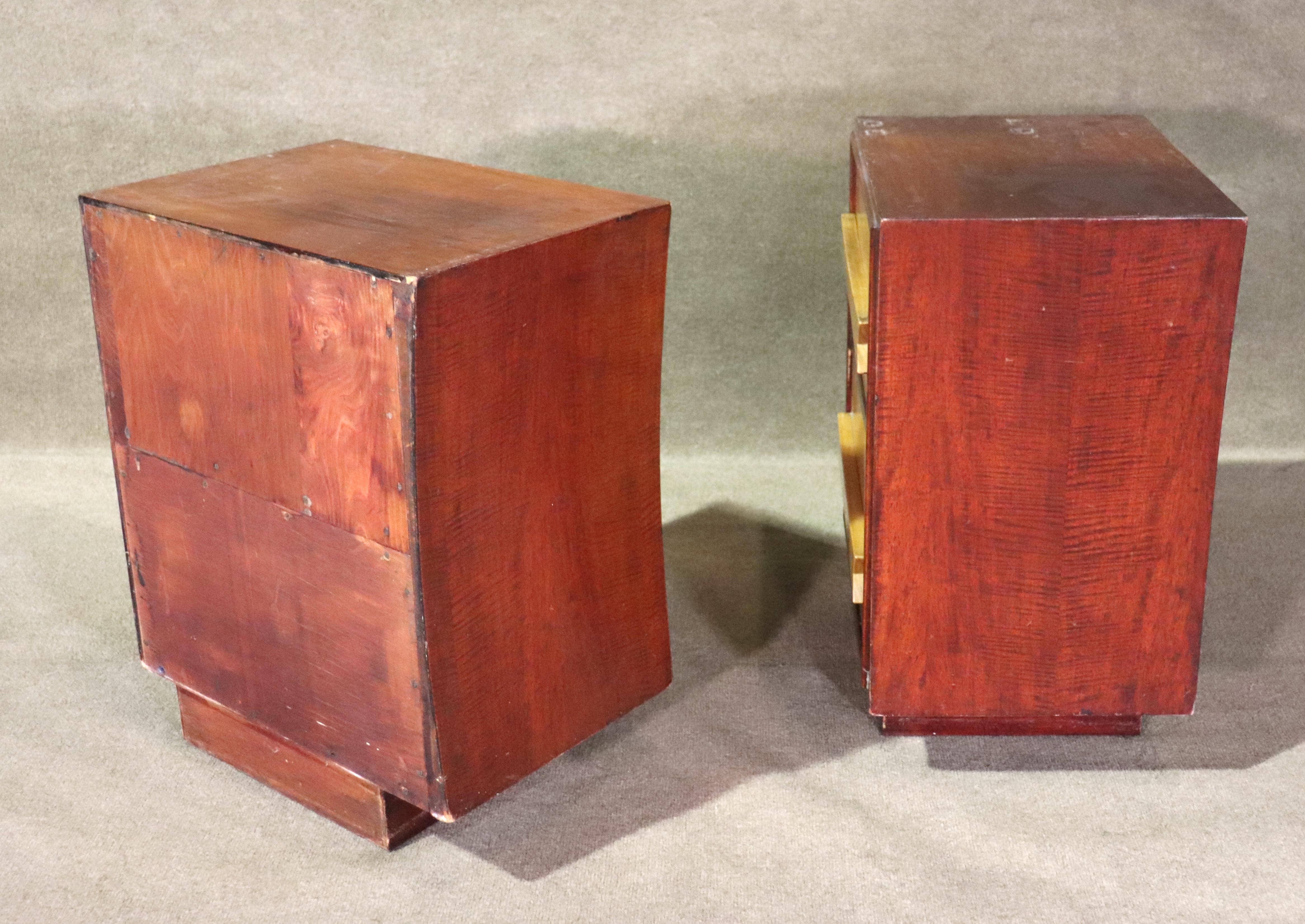 Art Deco Curved Edge Tables For Sale 1