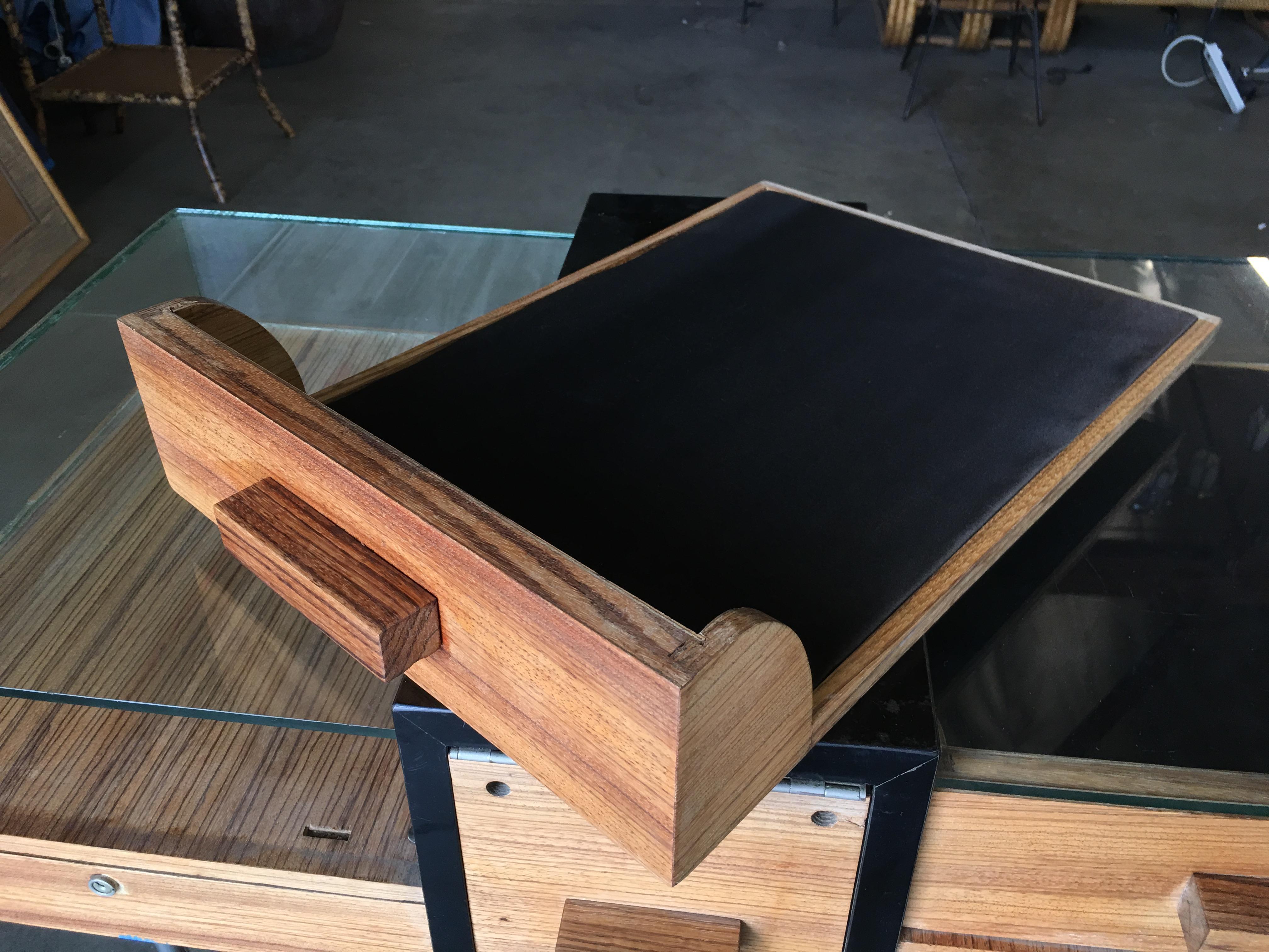 American Art Deco Custom Light Up Jewellery Display Case