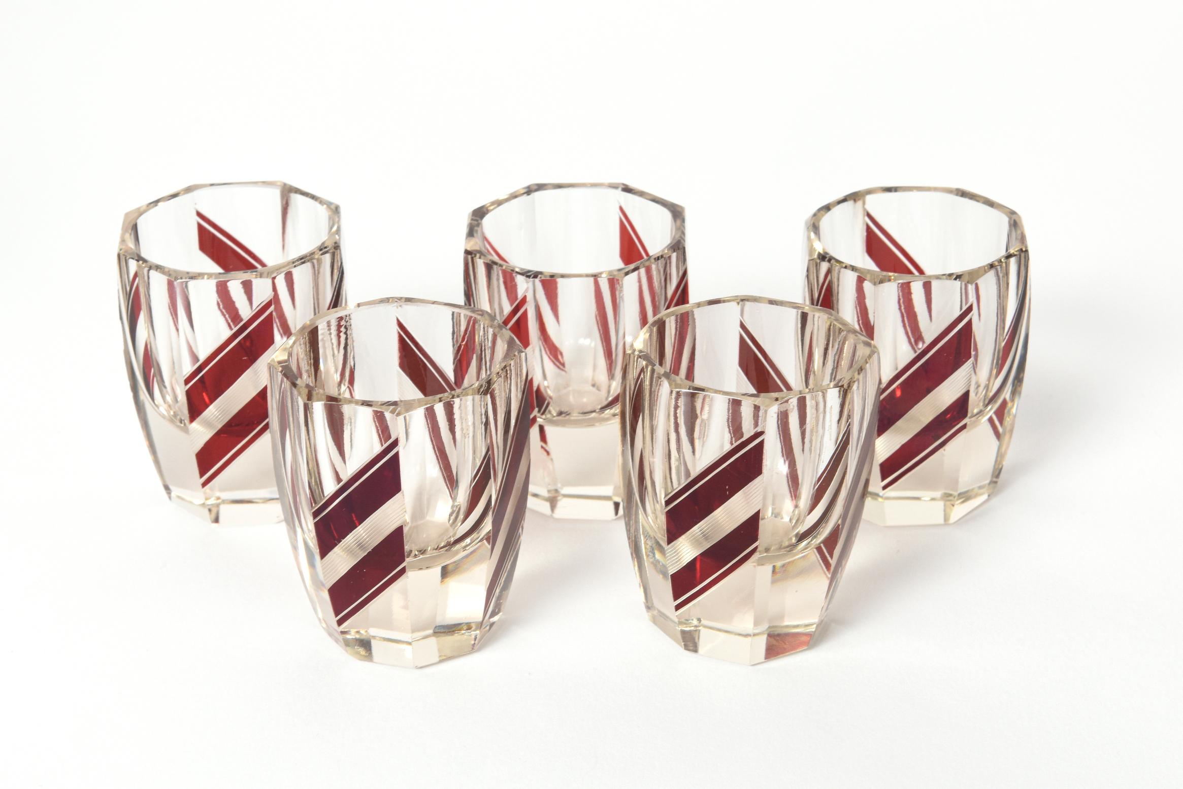 bohemian glass decanter