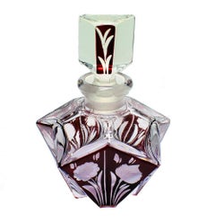 Art Deco Czech Ladies Perfume Bottle