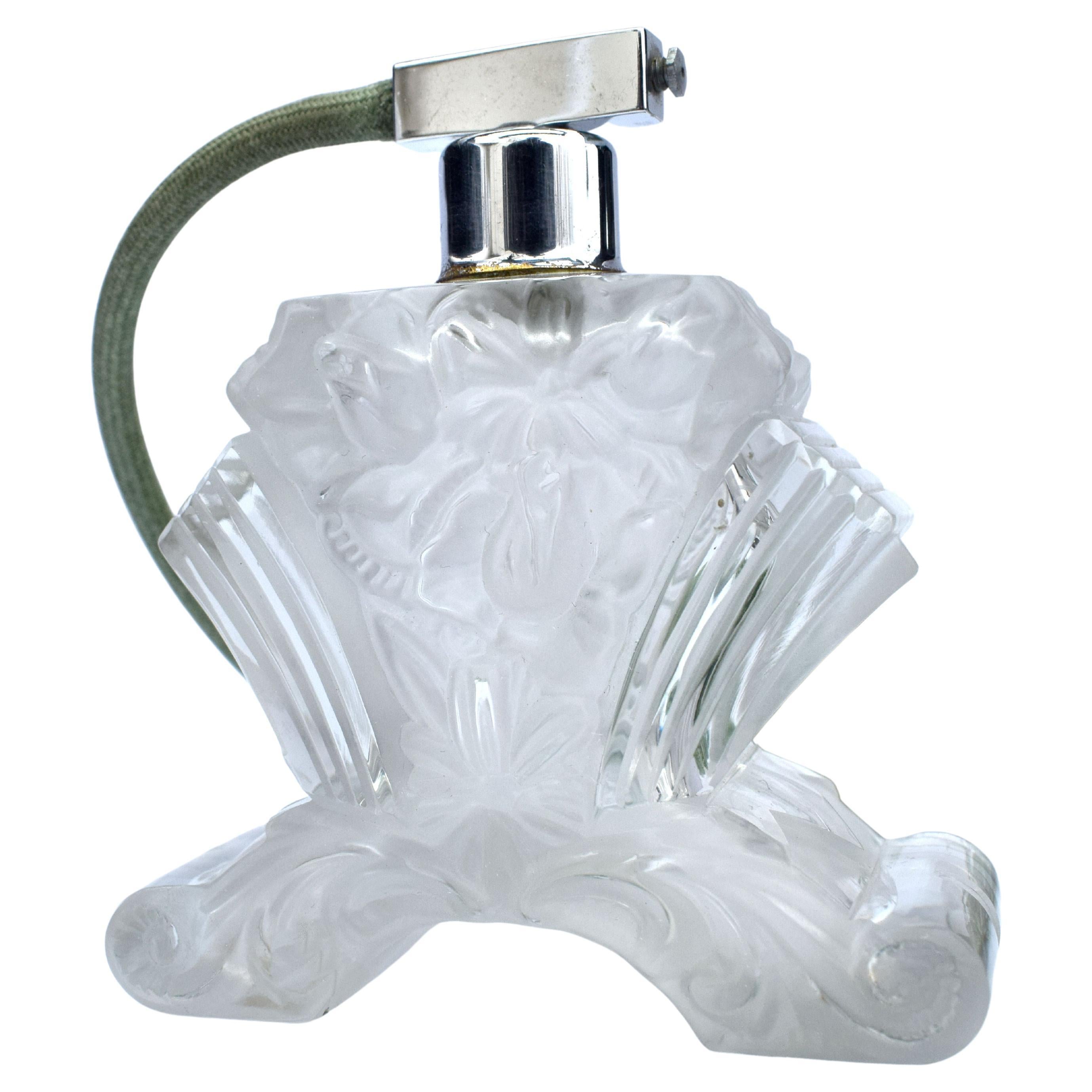 Art Deco Czech Perfume Atomizer, c1930