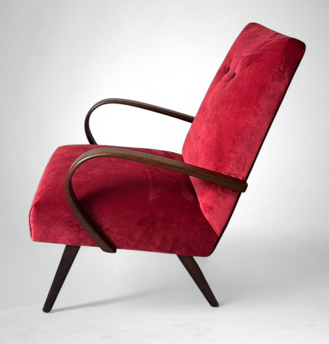 Sillón checoslovaco Art Decó atribuido a Jindřich Halabala Checo en venta