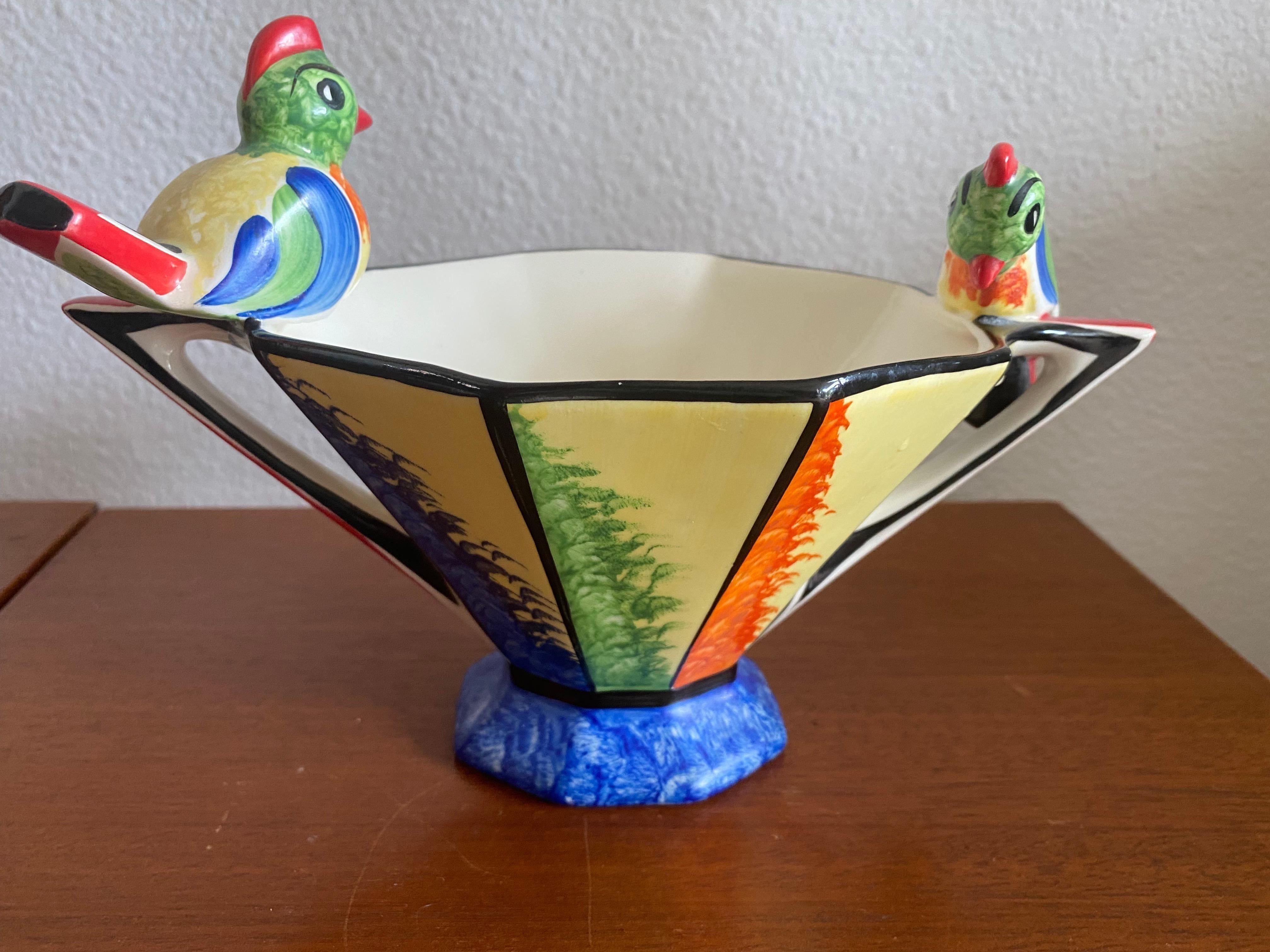 Art Deco Czechoslovakian Bowl by Ditmar Urbach 2