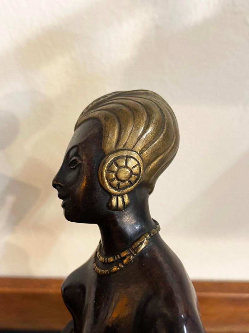 Ballerina Art Paul Zimmer, Germania, 1920 ca. In condizioni buone in vendita a Delft, NL